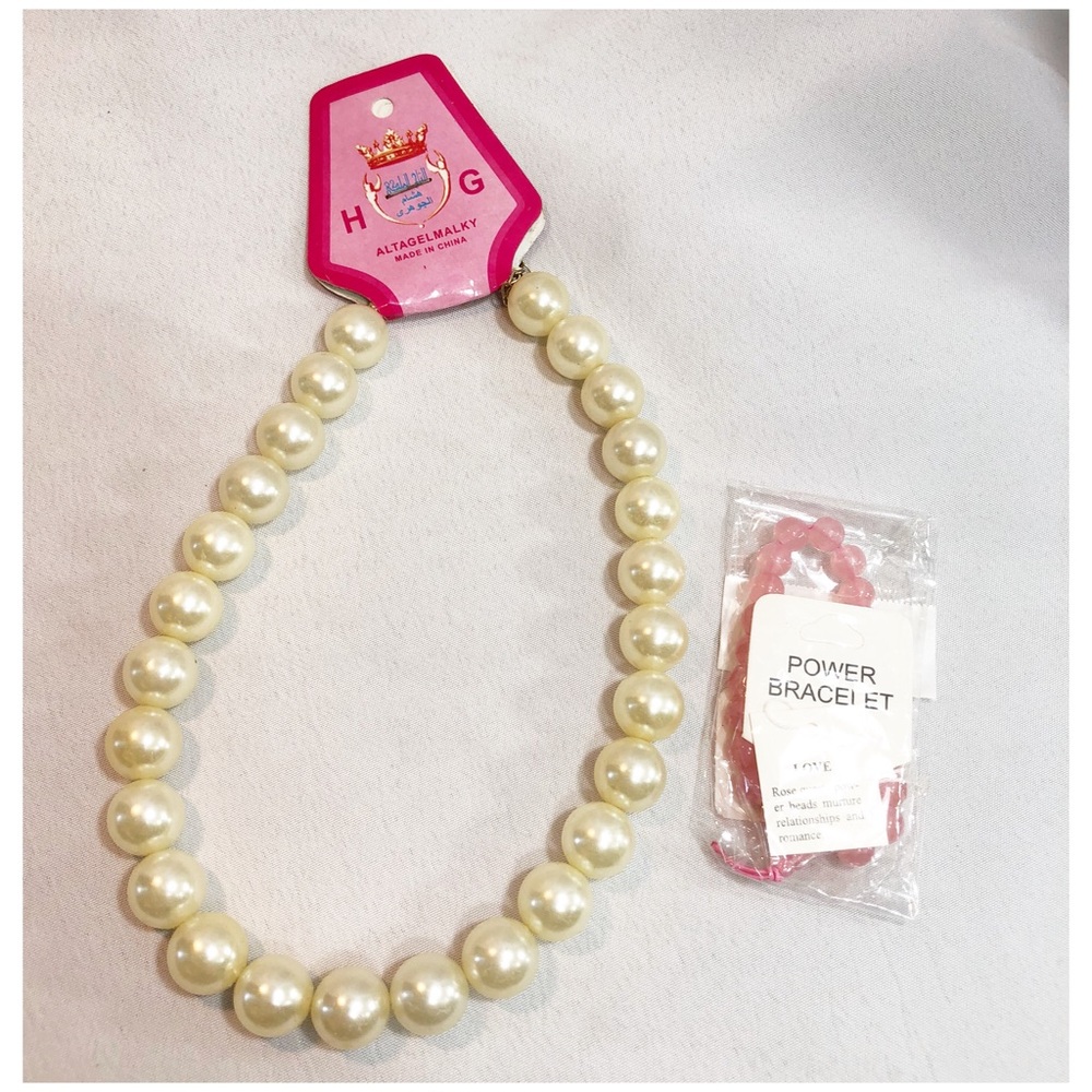Beaded Necklace & Bracelet